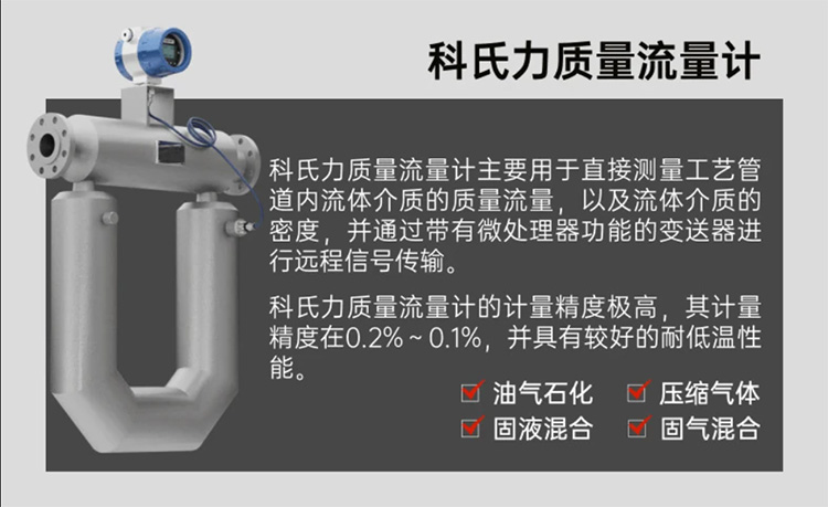 科里奧利質量流量計產(chǎn)品圖