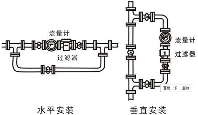 礦物油流量計安裝注意事項